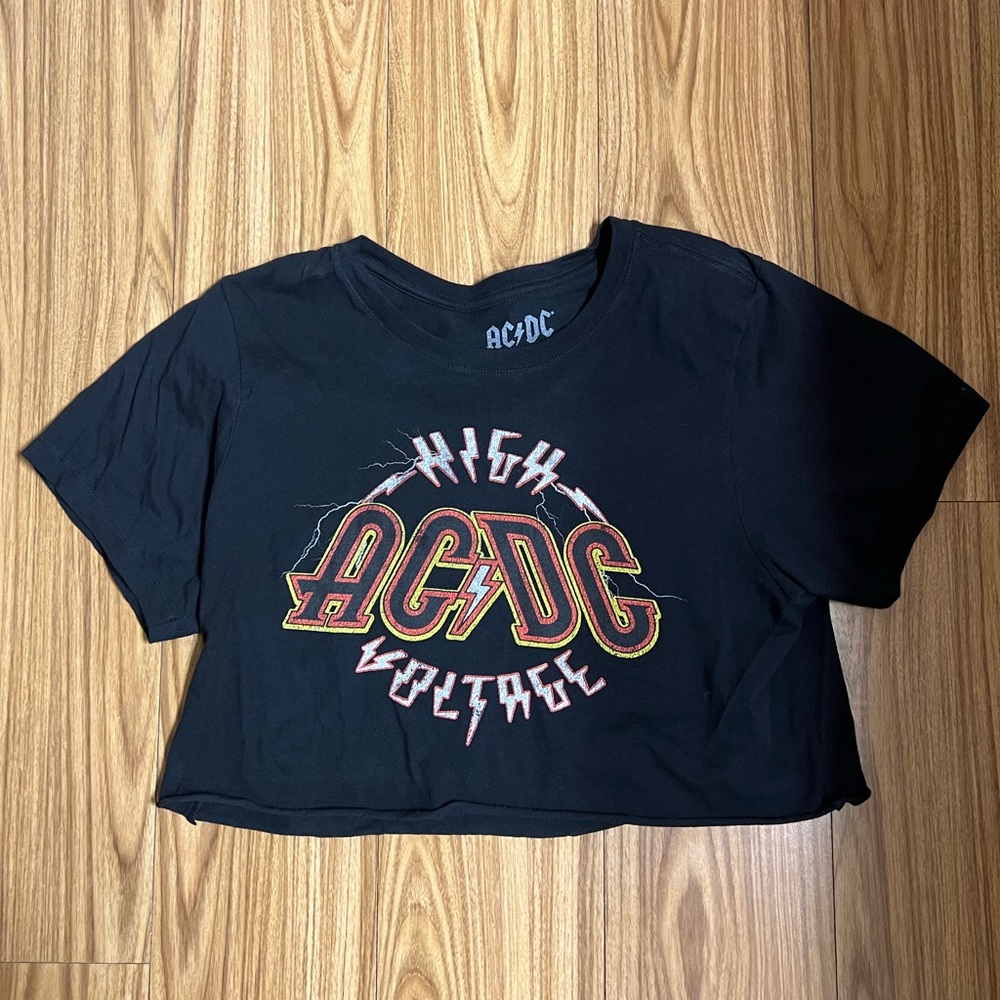AC/DC crop top